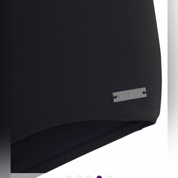 Lascana Black High-Waisted Swim Bottoms - Picture 3 of 7